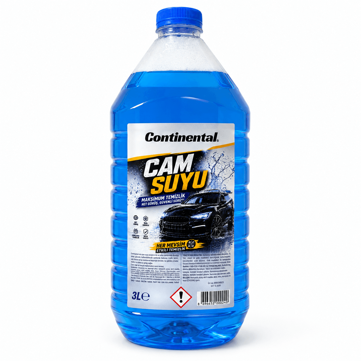Her Mevsime Uygun Cam Suyu 3 LT